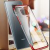 eng pl Clear Color Case Gel TPU Electroplating frame Cover for Xiaomi Redmi 10X 4G Xiaomi Redmi Note 9 red 62530 4