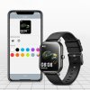 eng pl Joyroom smartwatch 46mm with silicone black strap JR FT1 Pro Gray 73564 4