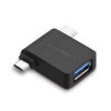 eng pl Ugreen OTG adapter USB USB 3 2 Gen 1 5Gbps USB Type C micro USB black 30453 23985 1