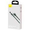 eng pl Baseus Zinc USB Lightning magnetic data charging cable 1 m 2 4 A green CALXC K06 63482 9