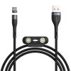 eng pl Baseus Zinc 3in1 USB Lightning USB Typ C micro USB data charging cable Quick Charge AFC 1 m 3 A 480 Mbps black and gray CA1T3 AG1 63484 1
