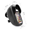 eng pl Wozinsky Bicycle Front Frame Handlebar Bag Touch Screen Phone Holder 1L black WBB16BK 63967 5