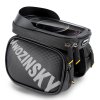 eng pl Wozinsky bike front storage detachable bag bicycle frame phone case black WBB21BK 63972 1