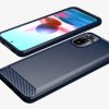 ger pl Carbon Case Flexibel Handyhulle TPU Schutzhulle fur Xiaomi Redmi Note 10 Redmi Note 10S blau 69973 2