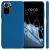 eng pl Silicone Case Soft Flexible Rubber Cover for Xiaomi Redmi Note 10 Redmi Note 10S dark blue 70876 5