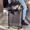 ger pl Wozinsky Reise Sporttasche Rucksack Handgepacktasche 40x20x25 cm fur Flugzeug Schwarz WSB B01 75053 1