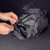 ger pl Wozinsky Reise Sporttasche Rucksack Handgepacktasche 40x20x25 cm fur Flugzeug Schwarz WSB B01 75053 12