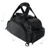 ger pl Wozinsky Reise Sporttasche Rucksack Handgepacktasche 40x20x25 cm fur Flugzeug Schwarz WSB B01 75053 8