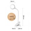 eng pl Wireless LED reading lamp with clip black micro USB cable 79985 16
