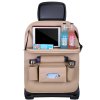eng pl Car organizer for the seat foldable shelf mini car table beige 78463 1