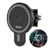 eng pl Dudao Magnetic Car Holder Inductive Qi Charger 15W MagSafe Compatible Black F13 71796 1