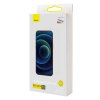 eng pl Baseus 2x tempered glass for iPhone 12 Pro iPhone 12 with speaker cover positioner SGBL060702 case friendly 91018 4