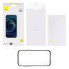 eng pl Baseus 2x tempered glass for iPhone 12 Pro Max with speaker cover positioner SGBL060802 case friendly 91019 6