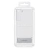 eng pl Samsung Clear Standing Cover Transparent Case with kickstand for Samsung Galaxy S21 FE transparent EF JG990CTEGWW 74609 4