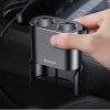 eng pl Baseus car charger splitter 2x USB 3 1A 17W 2x cigarette lighter socket 80W black CRDYQ 01 52913 16