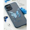 eng pm Kingxbar Butterfly Series shiny case decorated with original Swarovski crystals iPhone 12 Pro Max blue 63185 9
