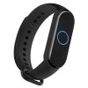 eng pm Replacement Silicone Wristband Strap Bracelet Bangle Bracelet for Xiaomi Mi Band 5 Black 61948 1