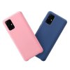 eng pl Silicone Case Soft Flexible Rubber Cover for Samsung Galaxy A12 Galaxy M12 pink 69736 2