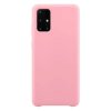 eng pl Silicone Case Soft Flexible Rubber Cover for Samsung Galaxy A12 Galaxy M12 pink 69736 1