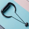 eng pl Replacment metal band bracelet strap for Xiaomi Mi Band 6 5 4 3 black 76714 4