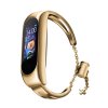 eng pl Replacment metal band bracelet strap for Xiaomi Mi Band 6 5 4 3 golden 76716 7