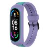 eng pl Strap Dual Color replacement band strap for Xiaomi Mi Band 6 5 4 3 purple green 77326 1