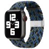 eng pl Strap Fabric Watch Band 7 6 SE 5 4 3 2 45mm 44mm 42mm Braided Fabric Strap Watch Bracelet Blue 77695 3