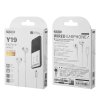 eng pl WK Design wired earphones Lightning white Y19 white 73355 2