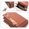 eng pl Fancy Bag Case Handmade Pouch High Quality Bag Smartphone Purse with Shoulder Strap Wallet Light Brown Model 2 81710 3