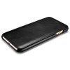 eng pl iCarer Curved Edge Vintage Folio Leather Case Cover genuine leather for iPhone 8 Plus iPhone 7 Plus black RIP7005 BK 97014 7