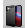 eng pl Carbon Case Flexible Cover TPU Case for iPhone 12 mini black 62404 8
