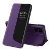 eng pl Eco Leather View Case elegant bookcase type case with kickstand for Huawei P40 Lite purple 63645 1