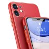 eng pl Dux Ducis Yolo elegant case made of soft TPU and PU leather for iPhone 12 mini red 63993 4