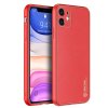 eng pl Dux Ducis Yolo elegant case made of soft TPU and PU leather for iPhone 12 mini red 63993 1