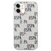 US Polo USHCP12SPCUSPA6 iPhone 12 mini 5,4" bílá / bílá Logo Mania Collection
