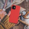 Nillkin pouzdro matné pro Apple iPhone 12 mini (červené)