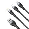 eng pl 3in1 USB cable Baseus Flash Series USB C micro USB Lightning 40W 5A 1 2m black 21170 2