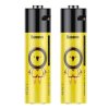 eng pl Baseus 2x 1920mAh batteries with built in micro USB charging port black and yellow PCWH000211 23982 2