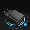 eng pl Choetech dual port wall charger with digital display 11W 2 x USB A EU plug black C0028 79973 4