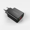 eng pl Choetech dual port wall charger with digital display 11W 2 x USB A EU plug black C0028 79973 8