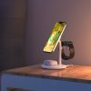 eng pl Choetech Induction Charger MagSafe Compatible Stand for iPhone Apple Watch AirPods white T585 F 95983 10