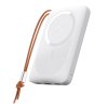 eng pl Duzzona magnetic powerbank 10000 mAh with wireless charging function MagSafe Qi USB A USB C 22 5W white W5 106867 2