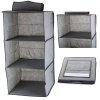 eng pl Wardrobe Shelf Organizer With 3 Shelves 60cm 138 7
