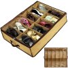 eng pl Box shoe organizer 12 pairs shoes cover 1050 6