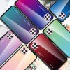 pol pl Gradient Glass etui pokrowiec nakladka ze szkla hartowanego Huawei P40 Lite Nova 7i Nova 6 SE zielono fioletowy 60544 15