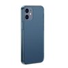 eng pm Baseus Frosted Glass Case Hard case with a flexible frame iPhone 12 mini Navy blue WIAPIPH54N WS03 64099 2