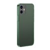 eng pm Baseus Frosted Glass Case Hard case with a flexible frame iPhone 12 Pro iPhone 12 Dark green WIAPIPH61P WS06 64102 5