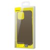 eng pm Baseus Frosted Glass Case Hard case with a flexible frame iPhone 12 Pro Max Black WIAPIPH67N WS01 64105 3