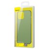 eng pm Baseus Frosted Glass Case Hard case with a flexible frame iPhone 12 Pro Max Dark green WIAPIPH67N WS06 64106 4