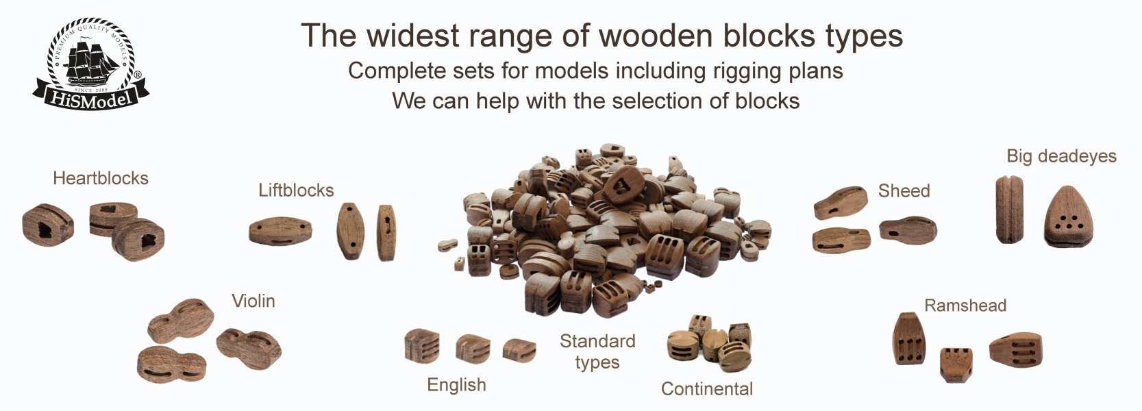 Wooden blocks